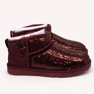 NEW Women's Authentic Classic Ultra Mini Mirror Ball Sequin Uggs
